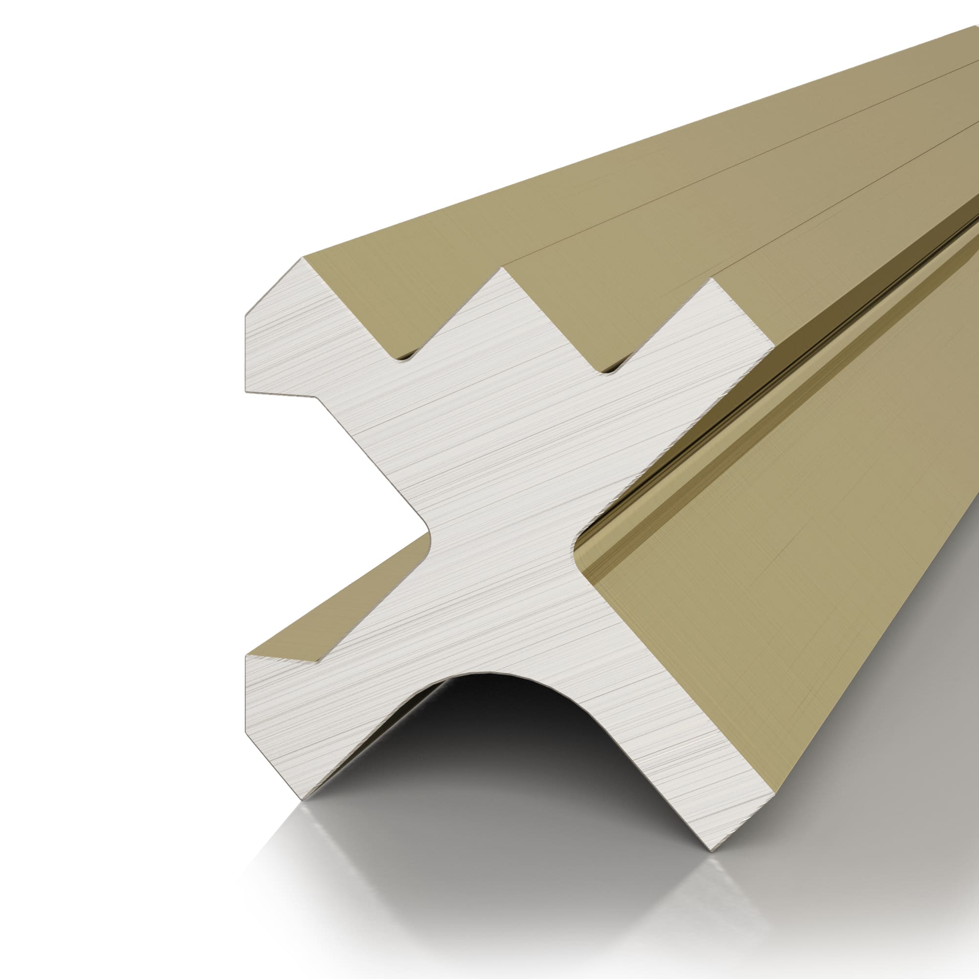 Профиль алюминиевый теневой разделительный Decaro D00X.A Brass Латунный 3000×10×10 Профиль алюминиевый теневой разделительный Decaro D00X.A Brass Латунный 3000×10×10